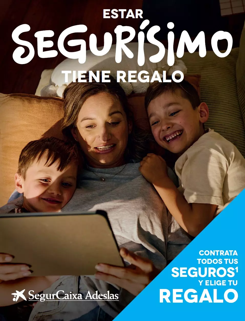 Estar Segurisimo con Adeslas tiene Regalo Promoción Segurísimos de Seguros Adeslas
