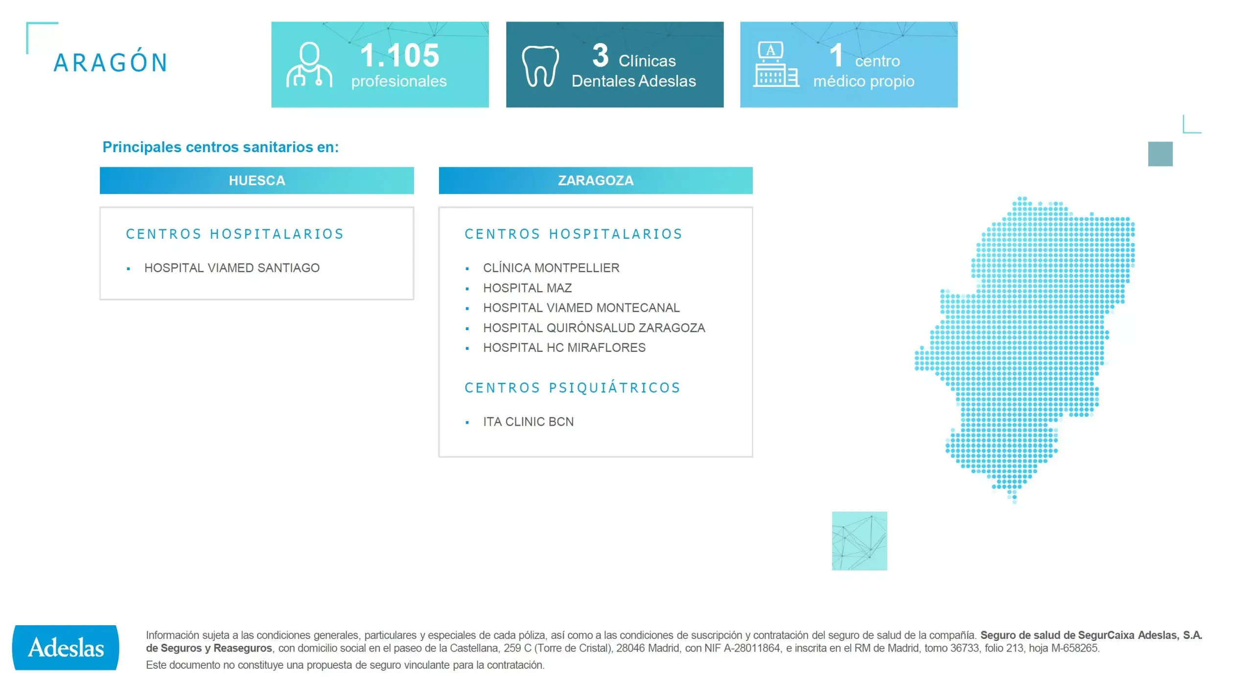 Principales Hospitales Adeslas Aragon Principales Hospitales Adeslas Huesca